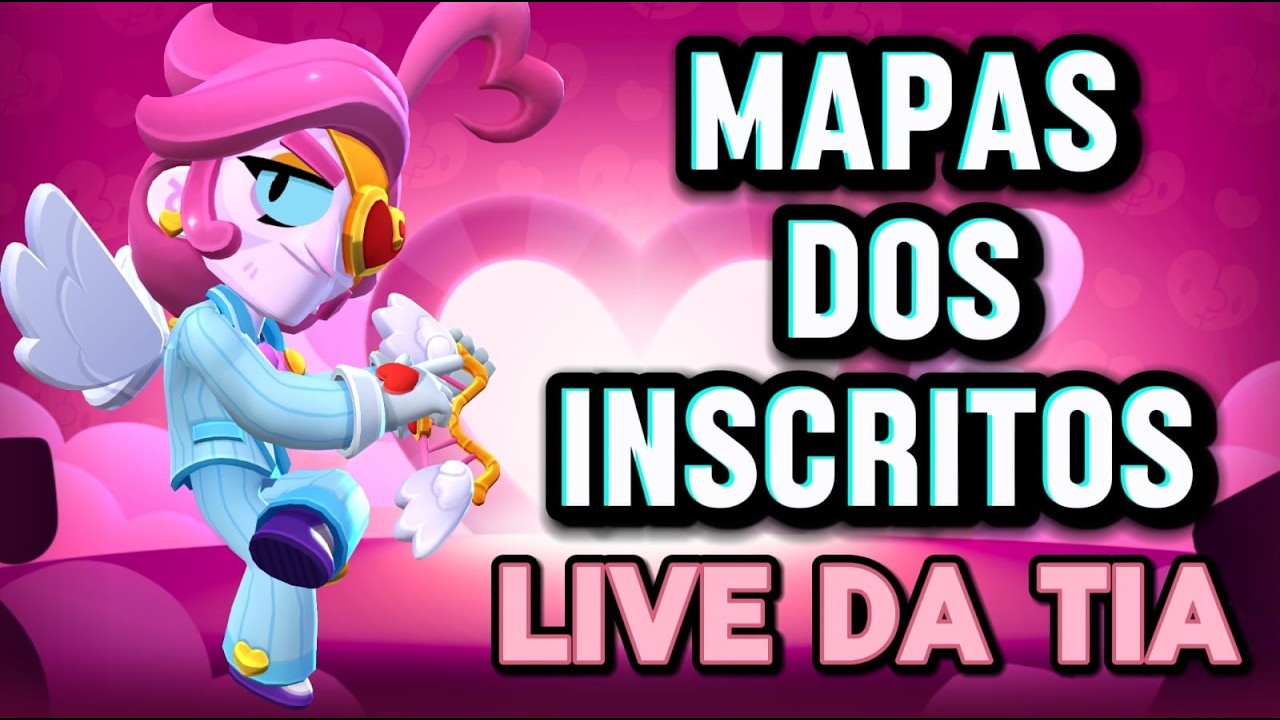 VAMOS JOGAR NO SEU MAPA! CHEFÃO | AMISTOSO COM OS INSCRITOS #brawlstars #supercellpartner