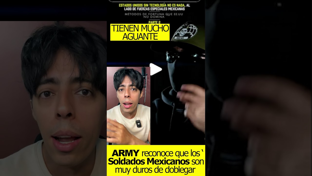 🇺🇸ARMY reconoce que Soldados MEXICANOS son duros de doblegar! 