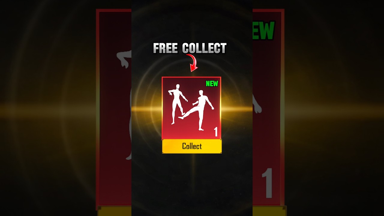 Free Collect✅ Mythic Emote 😲 #pubgmobile #pubg