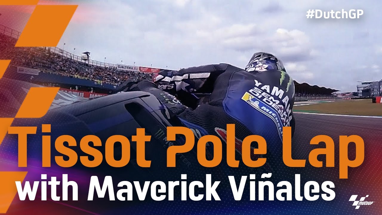 Maverick Viñales's Tissot Pole Lap | 2021 #DutchGP