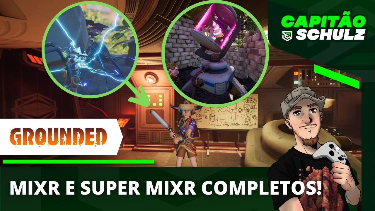 GROUNDED: MIXR e SUPER MIXR | Como Defender e RECOMPENSA na Porta Secreta do Lab das Formigas Negras