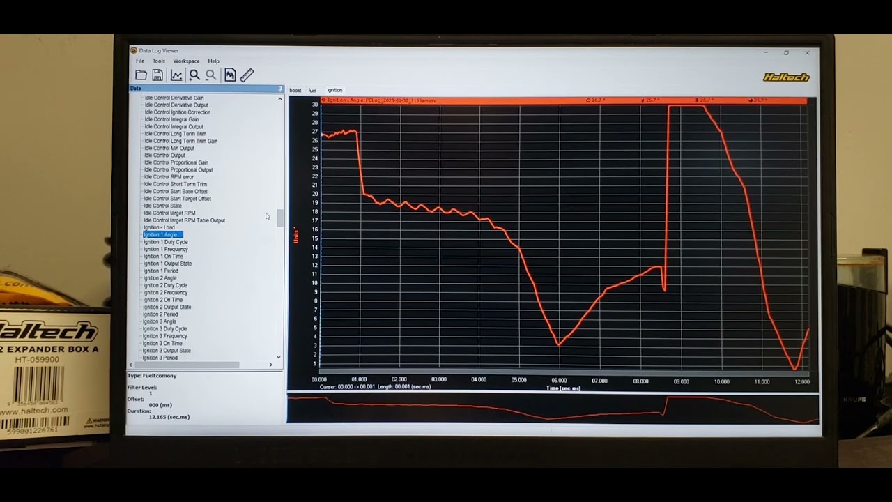 Using the power of Haltech Datalog Software