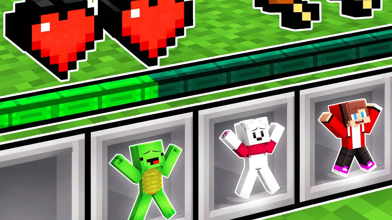 Mikey and JJ Friends Hide inside Inventory in Minecraft (Maizen)