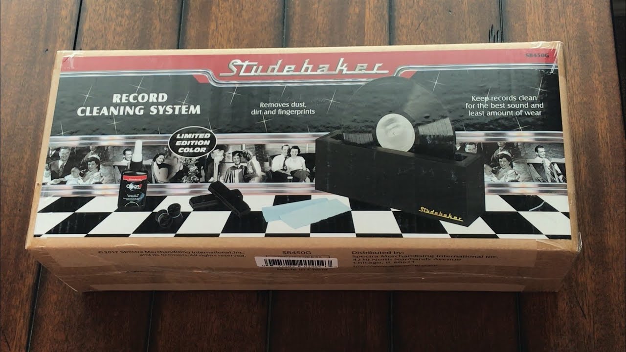 Studebaker SB450G Record Cleaning System Review
