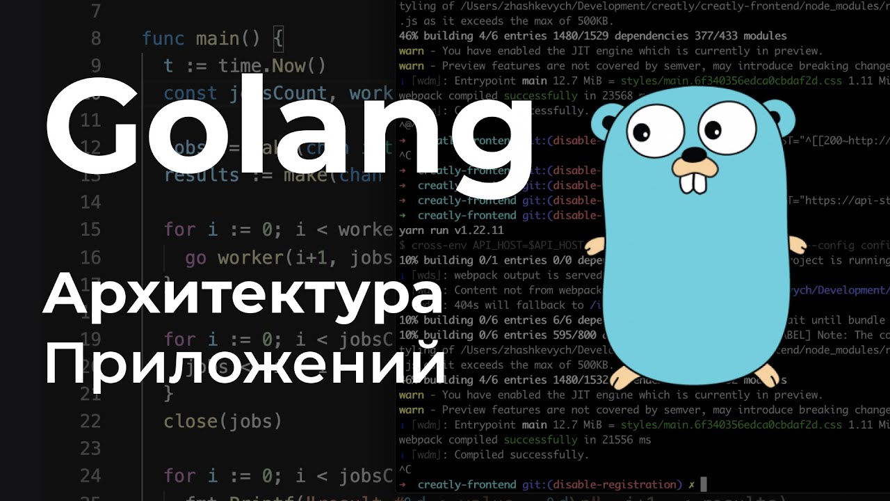 Архитектура Golang Приложений 2022 | Чистая Архитектура | Разработка веб сервисов на Go