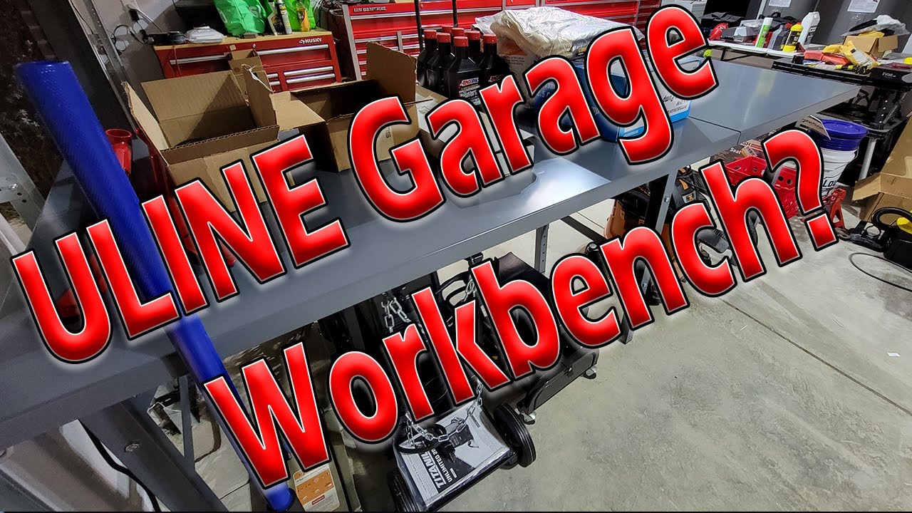 Uline Steel Assembly Table as a Garage Workbench?! Assembly & Overview!