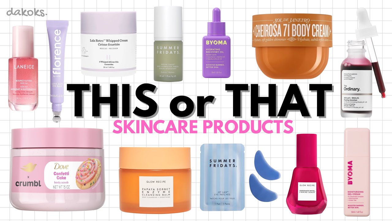 SKINCARE PRODUCTS EDITION | THIS OR THAT🫧🧼🛀