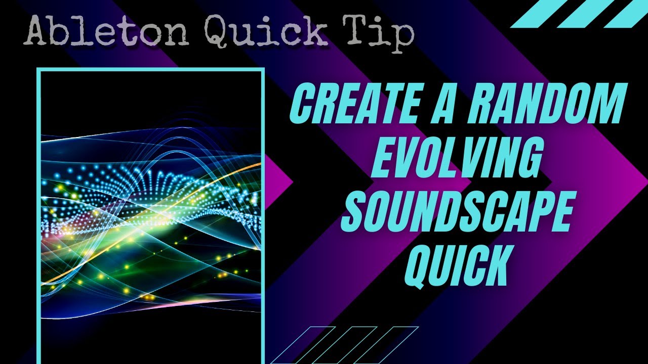 Create A Random Evolving Soundscape In 1 Minute