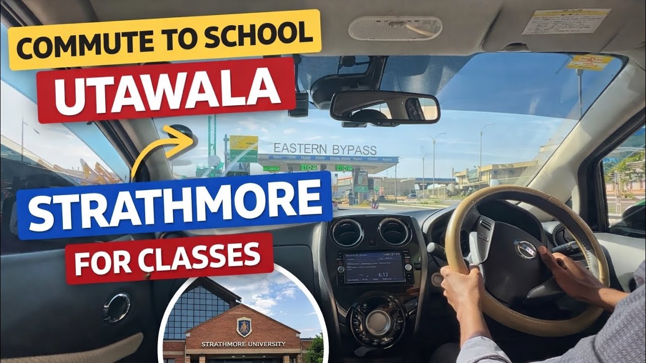 Student life: Commute from Utawala to Strathmore University.