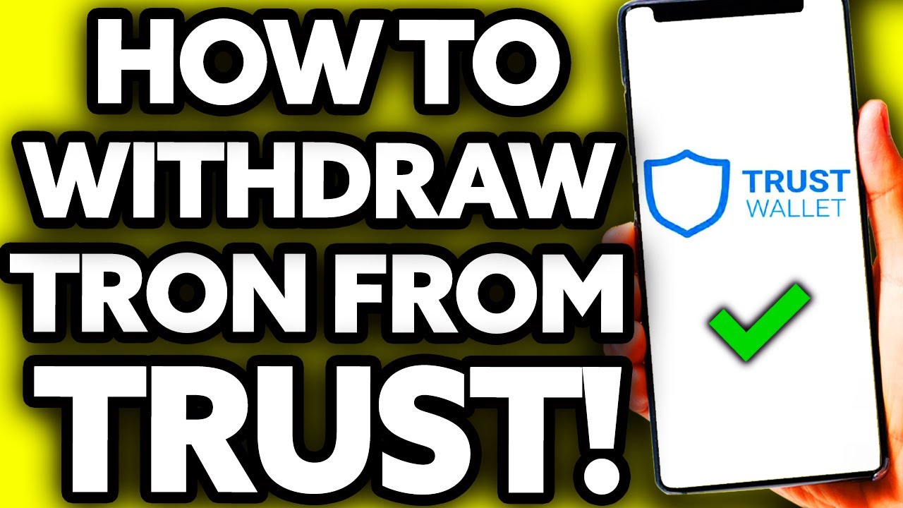 How To Withdraw TRON (TRX) from Trust Wallet [EASY!]