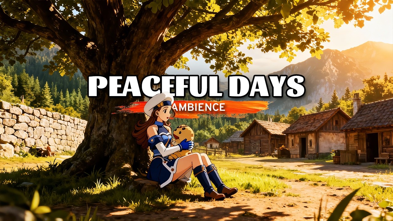 Peaceful Days in Ryube 🌅 | Suikoden II Millie & Bonaparte 1 Hour Nostalgic Ambience