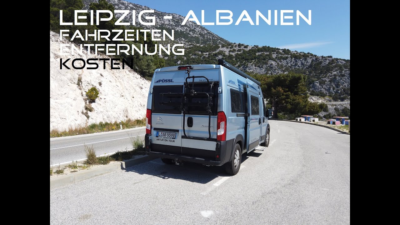 Albanien - Entfernung, Spritpreise, Fahrzeit