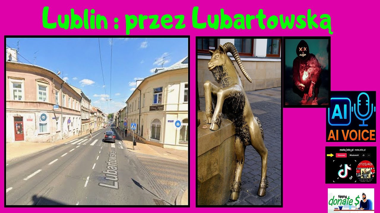 Lublin Ulica Lubartowska - miejsce gdzie dzieją się cuda 💜 Zobacz sam 💥