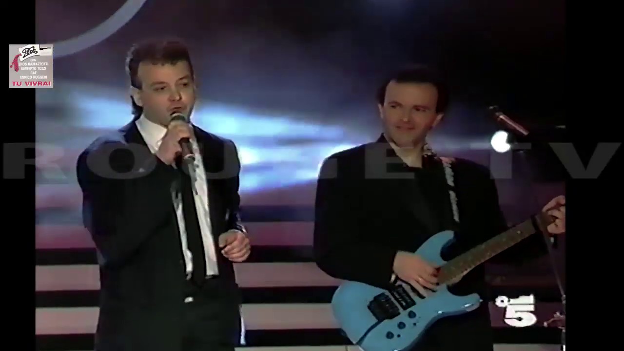 Ruggeri/Pooh/Ramazzotti/Raf/Dee Dee Bridgewater - Tu Vivrai - Gran Premio Internazionale Tv 1990