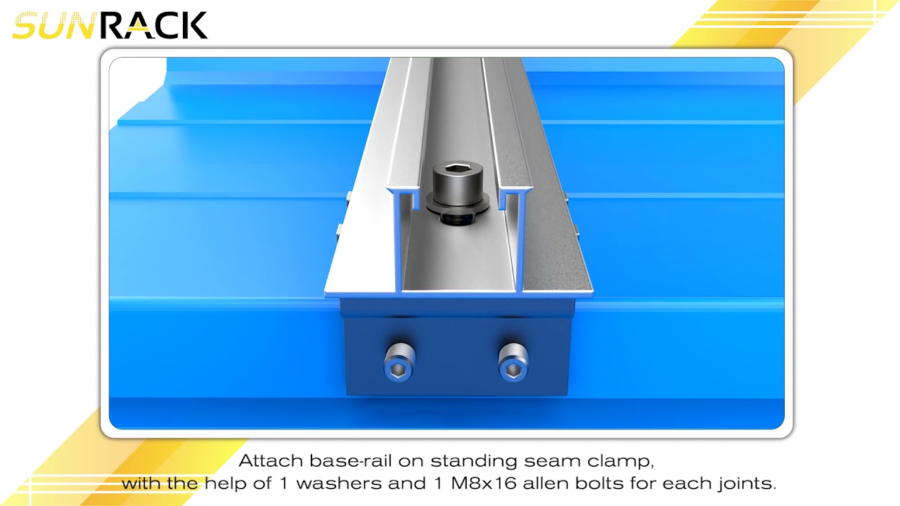 Walkway on Standing Seam Clamp Installation Video