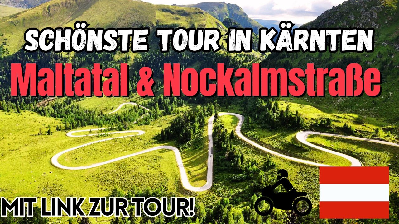 Maltatal & Nockalmstra&szlig;e: Die sch&ouml;nste Motorradtour durch K&auml;rnten!🇦🇹 Epische Alpenroute an einem Tag