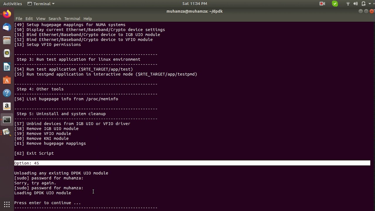 DPDK installation part02