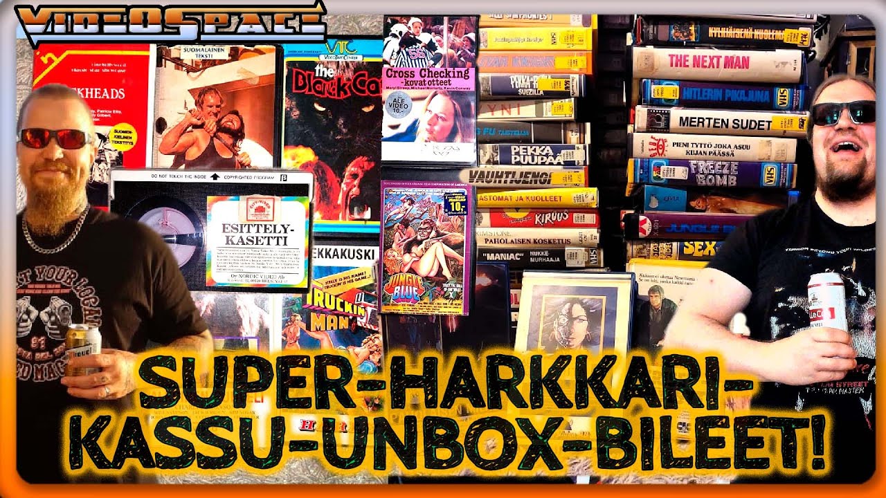 Superharvinaisten kasettien unboksaus! Lucan paras potti?