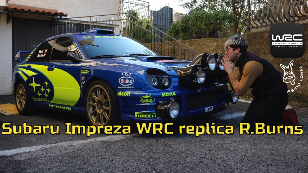 La descrizione di un Gioiello - Subaru Impreza WRC replica R.Burns