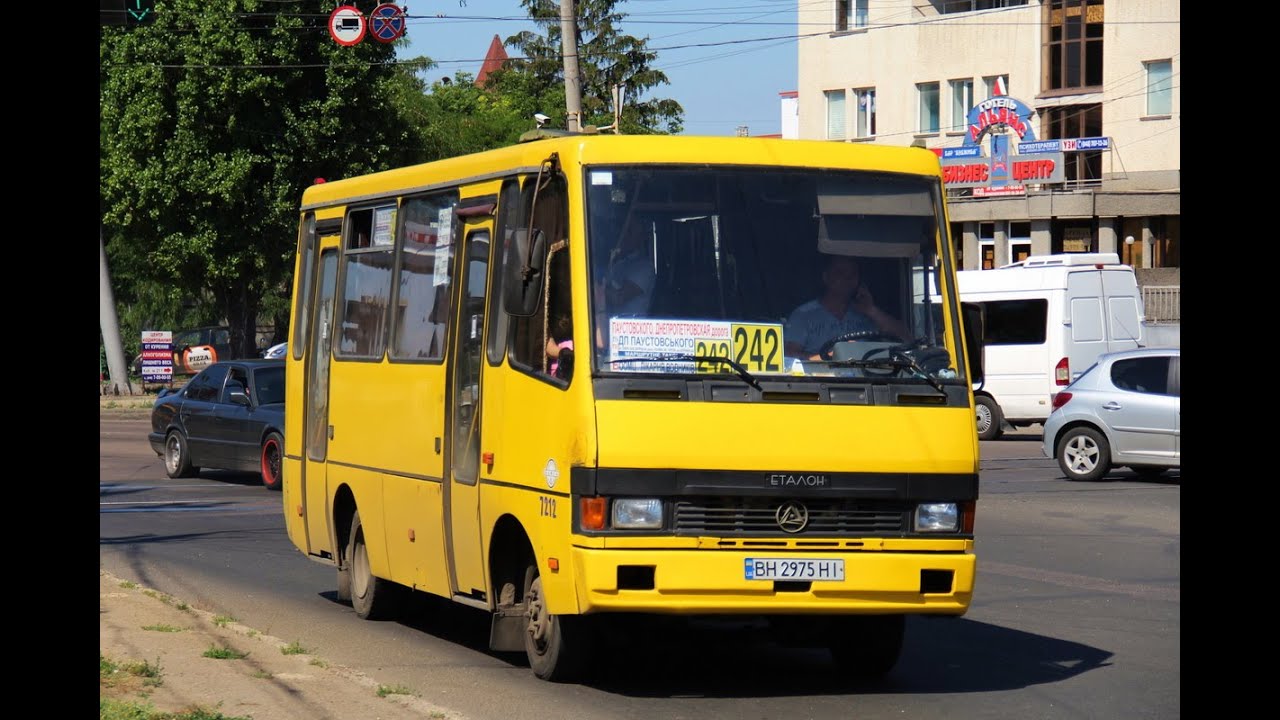 Omsi 2.Карта Чистогорск.Маршрут 117,Автовокзал Чистогорск - Жирово.Автобус BAZ эталон A 079.14