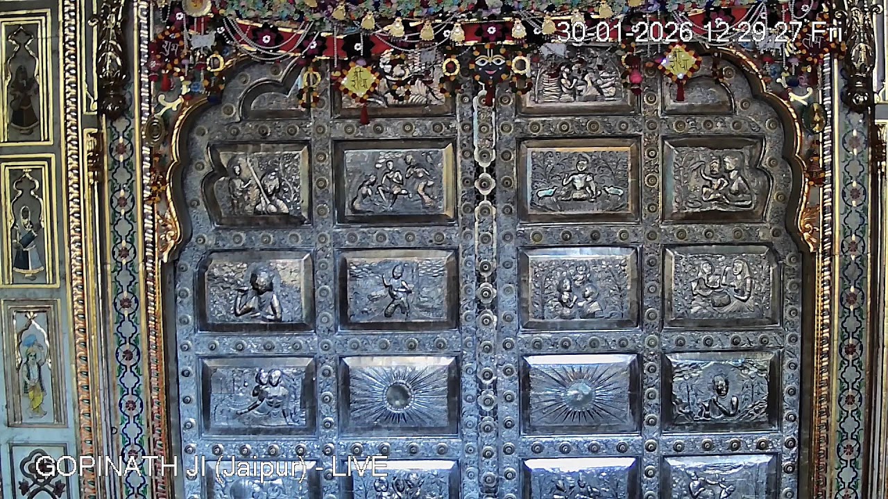 GOPINATH JI MANDIR (Jaipur) - LIVE DARSHAN (30th january 2026)