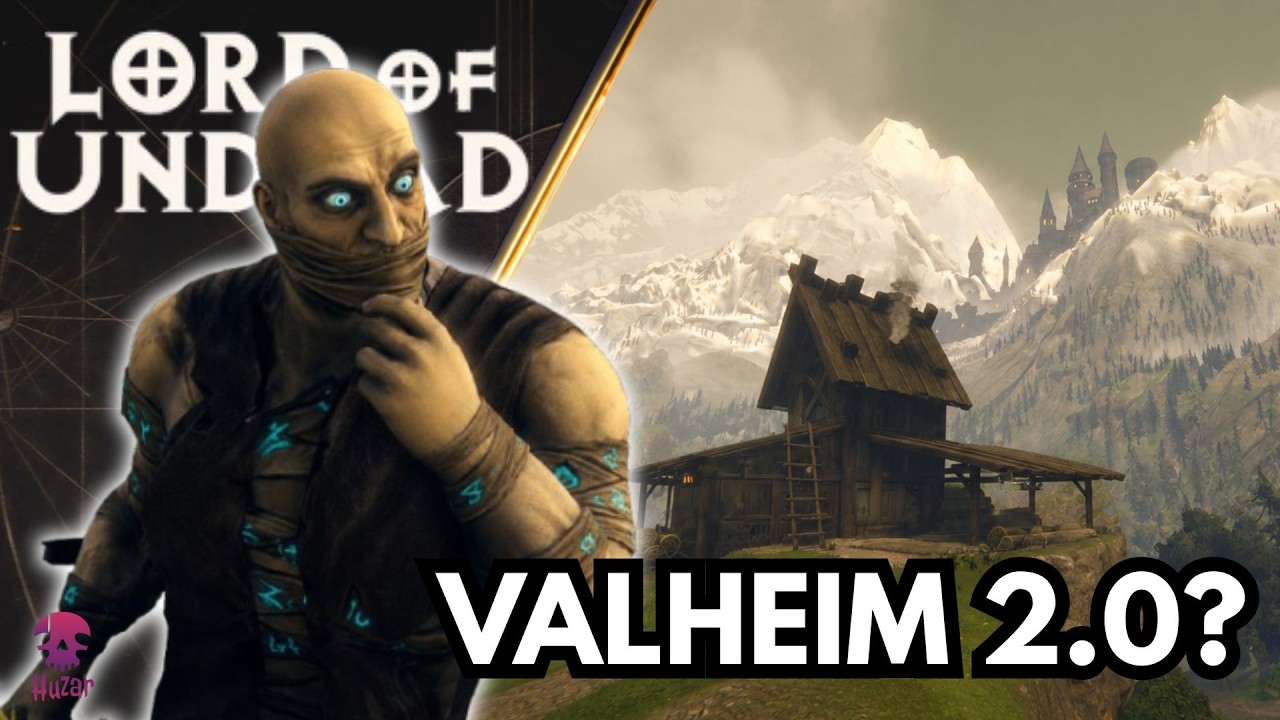 TO BĘDZIE GRA LEPSZA OD VALHEIM?! ZAPOWIADA SIĘ BARDZO DOBRZE | Lord of Undead PL