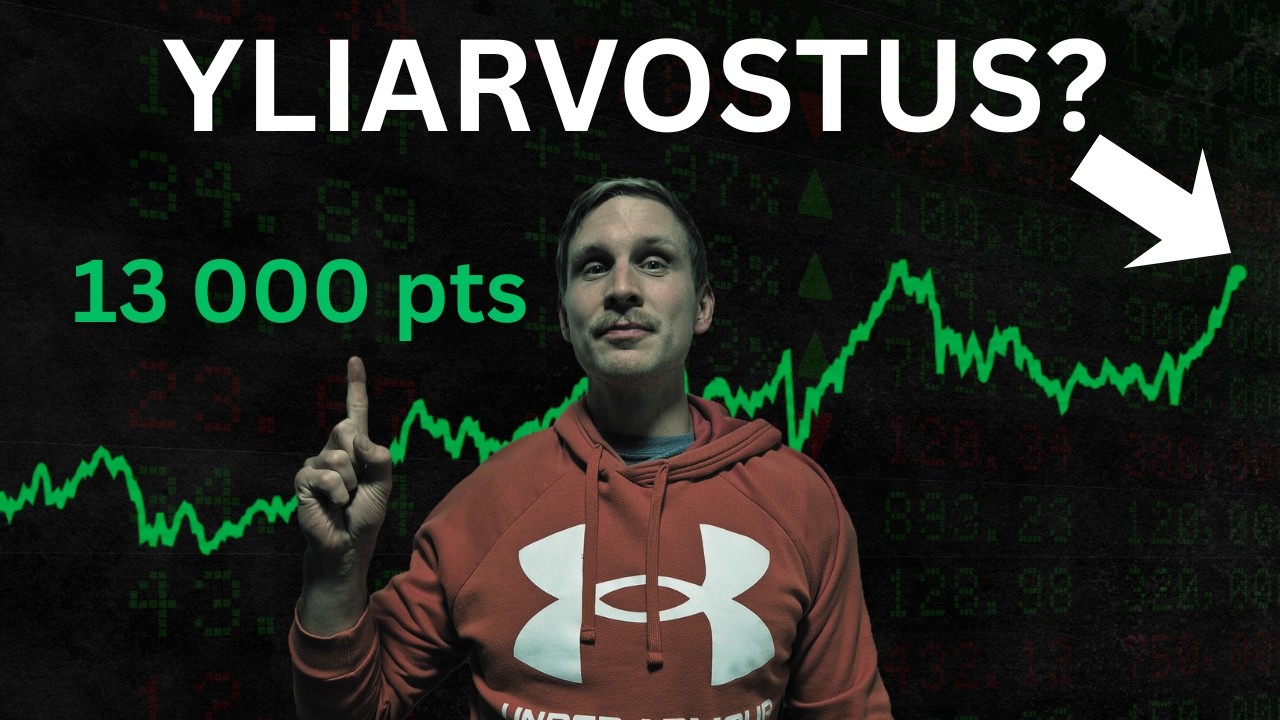 Helsingin p&ouml;rssi 13 000 pistett&auml;: Historiallinen nousu vai vaan valtava kupla?