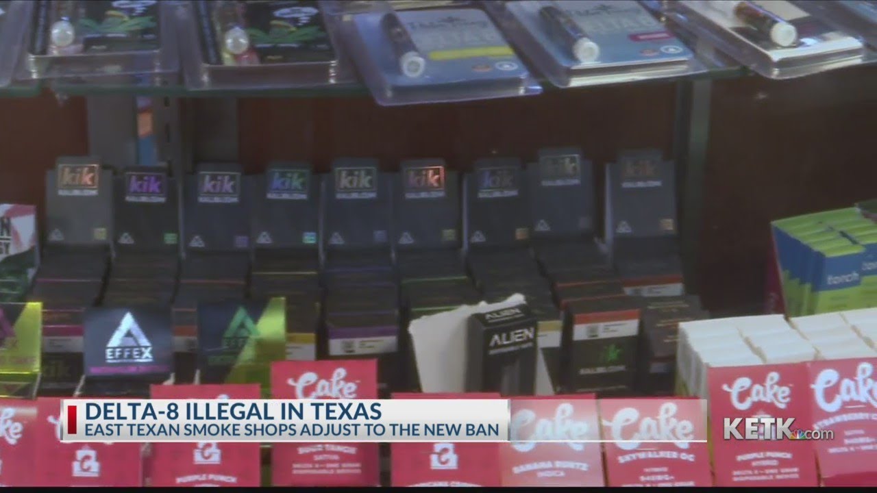 East Texas Smoke shops adjusting to the Delta-8 ban