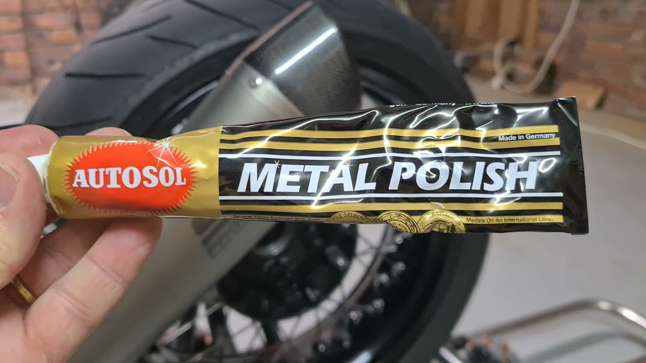 Remove water spots from your titanium R Nine T muffler.