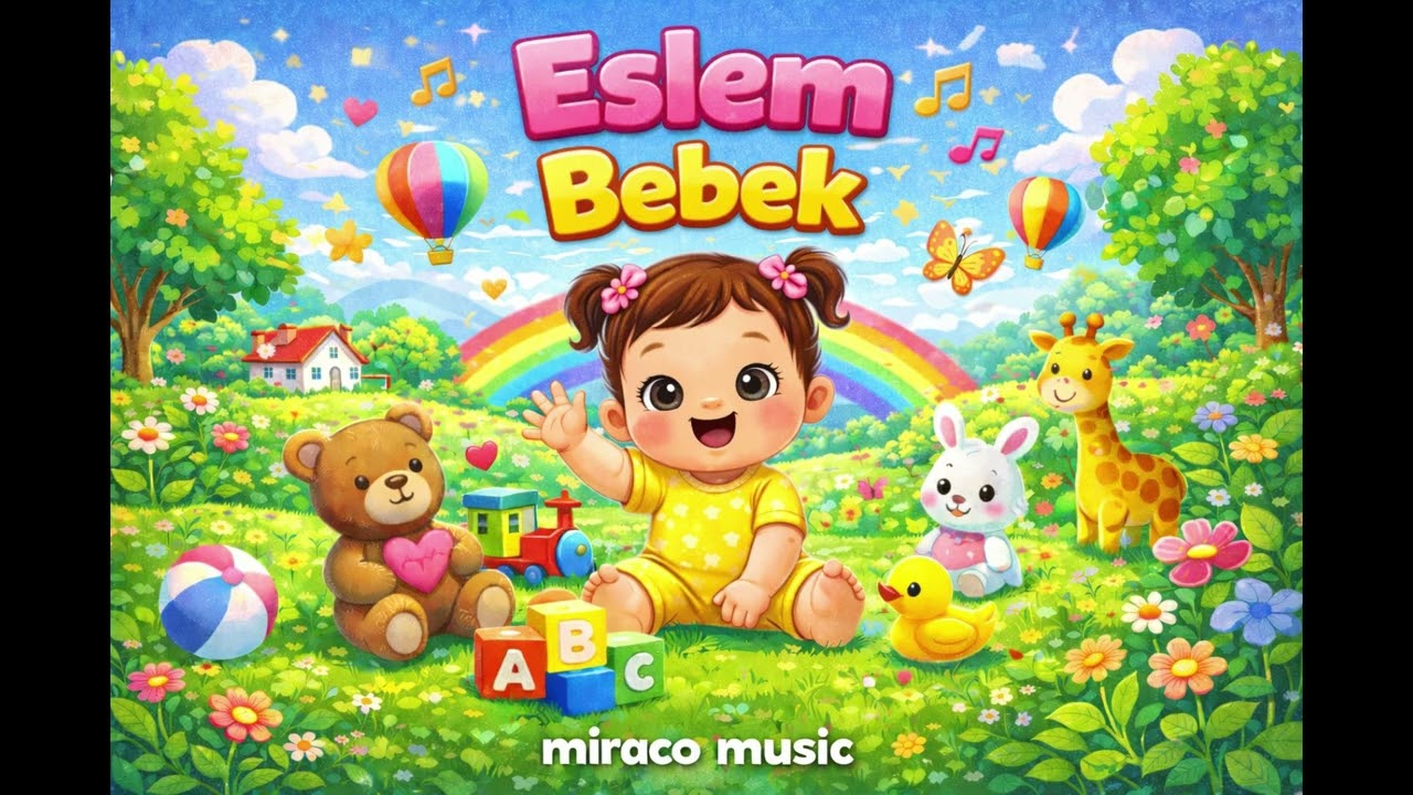 Miraco Music - Eslem Bebek Şarkısı 🎶 | İsme Özel En Güzel Çocuk Şarkısı | Neşeli & Eğlenceli