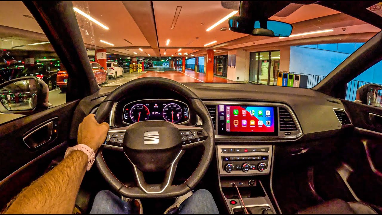 SEAT Ateca FR Night (1.5 TSI 150 hp) | POV Test Drive #2618 Joe Black