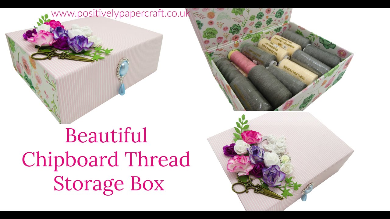 Beautiful Chipboard Storage Box