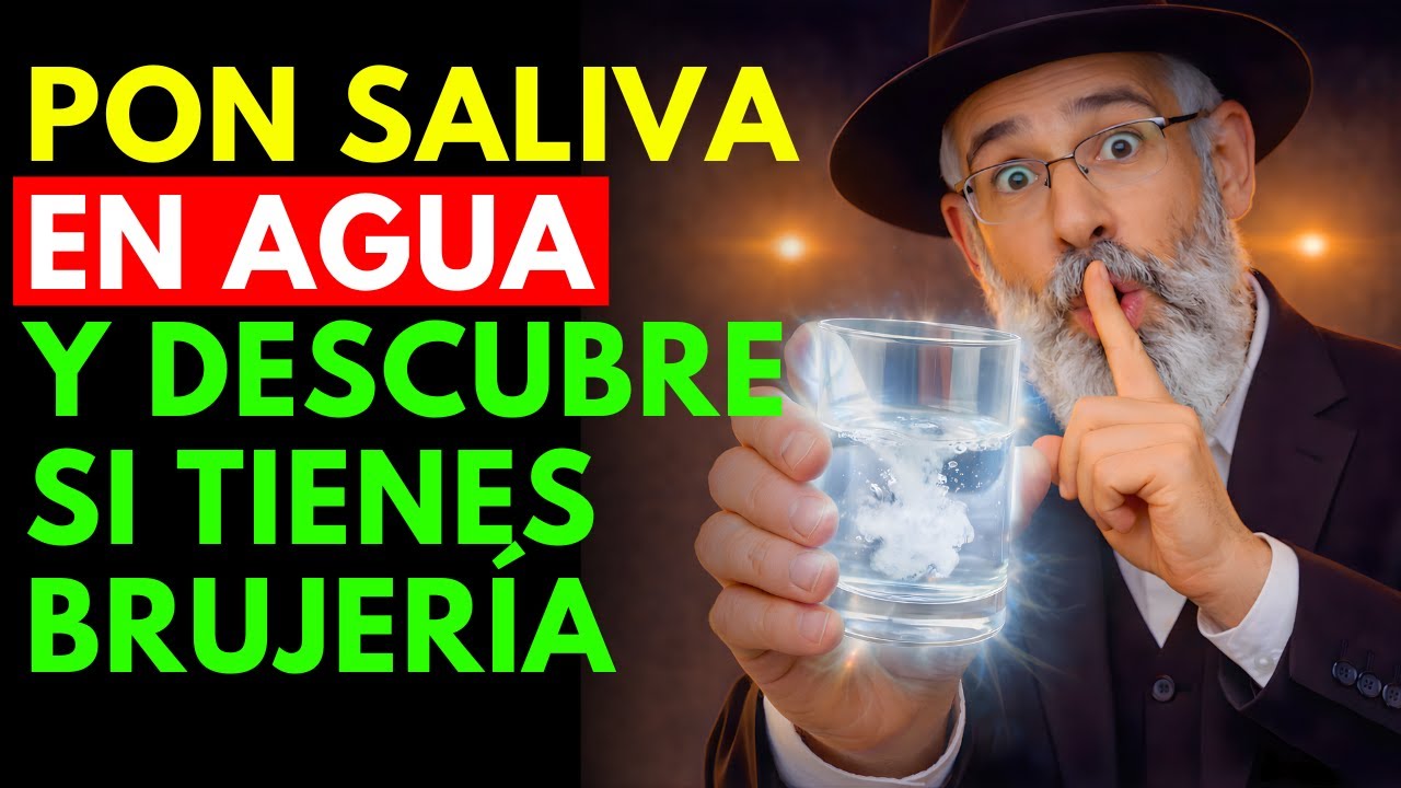 Pon Tu SALIVA en Agua y Devuelve la Brujería y el Mal a Tus Enemigos | Sabiduría Judía