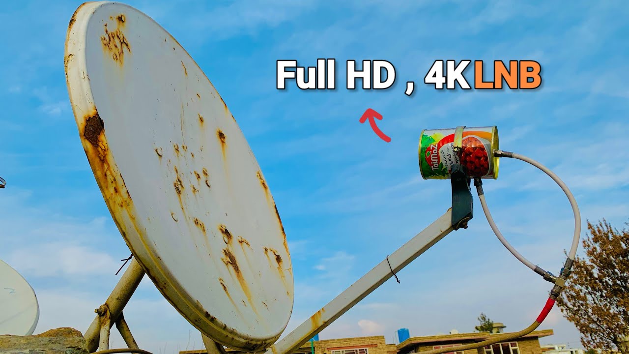Ultra Powerful Handmade LNB for Satellite | Crystal Clear 4K & HD