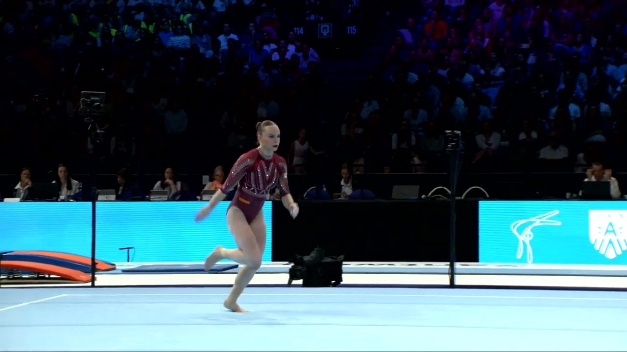 CASABUENA Laura (ESP)_2023 Artistic Worlds, Antwerp (BEL)_Qualifications_Floor Exercise