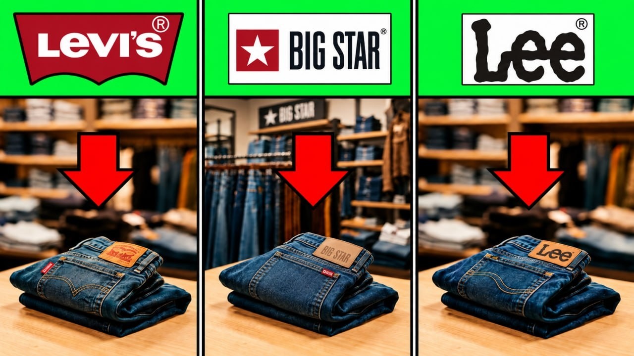Sprawdziliśmy Jeansy Z Levi&rsquo;s, Big Star i Lee &ndash; TYLKO Jeden Jest Wyraźnym Zwycięzcą!