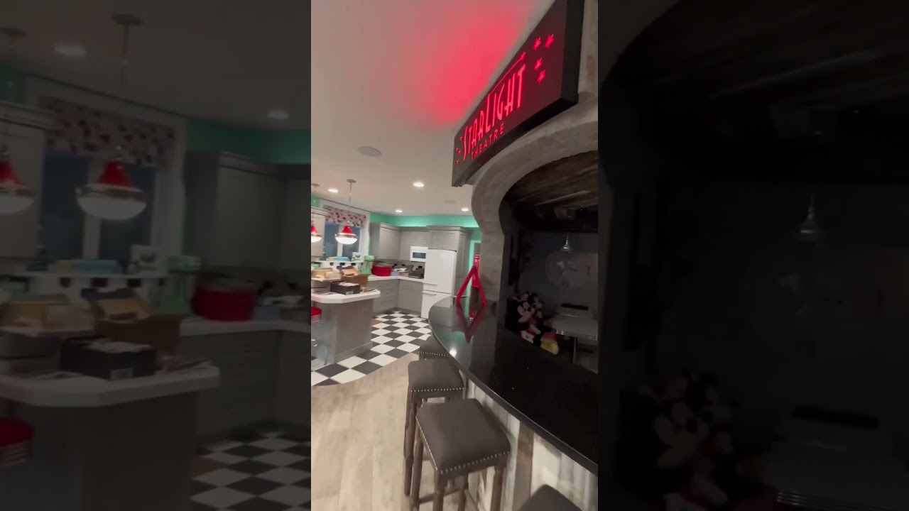 MUST SEE! Home Theater and 50’s diner |   