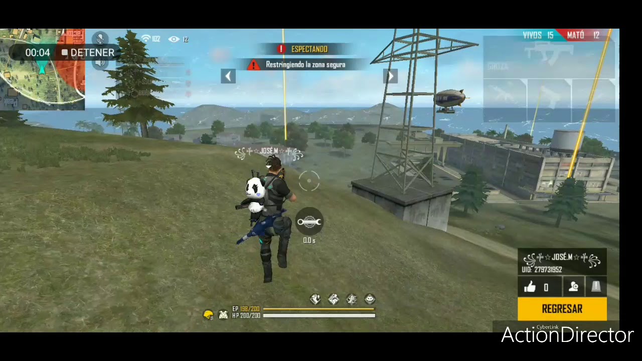 Me mata otro HACKER 😡😡😡 FREE FIRE