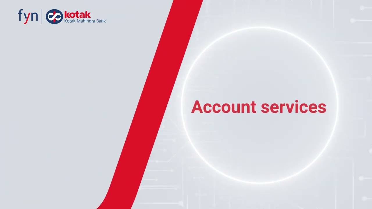 Welcome to Kotak fyn, your new world of Digital Enterprise Banking