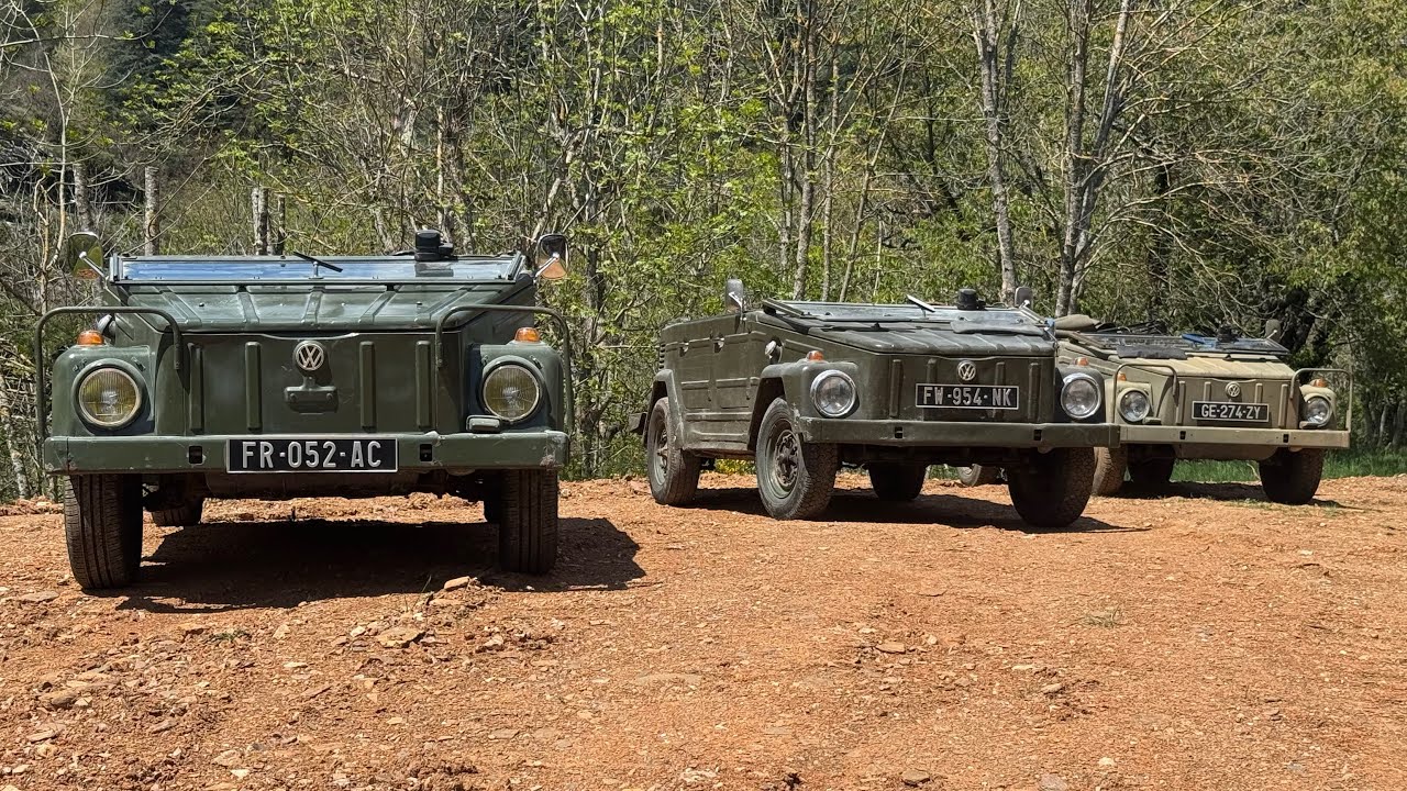 VW 181 X 3 « the Thing »