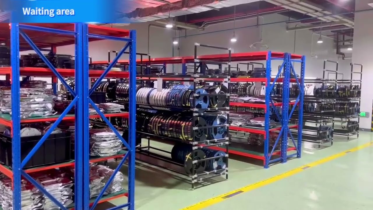 ATT SMART RACK | SMT Reel Storage Rack Operation Process
