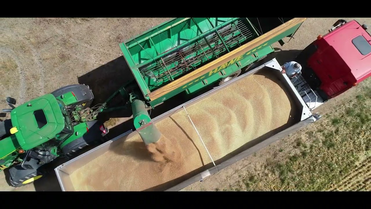 5 kombajn&oacute;w John Deere X9 w jednym gospodarstwie