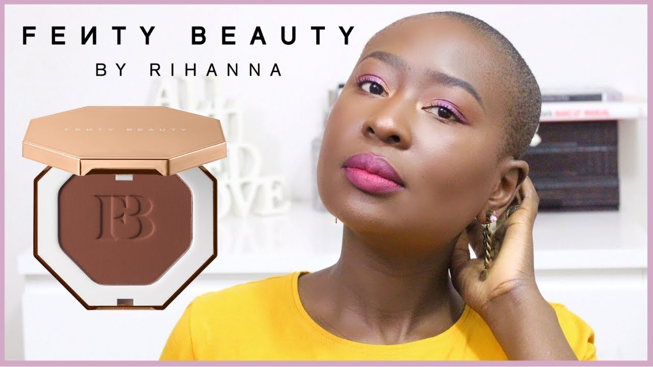 FULL FACE FENTY BEAUTY: LE BRONZER CONVIENT T'IL AUX PEAUX FONCÉES ? | BAHISSÉ PARIS