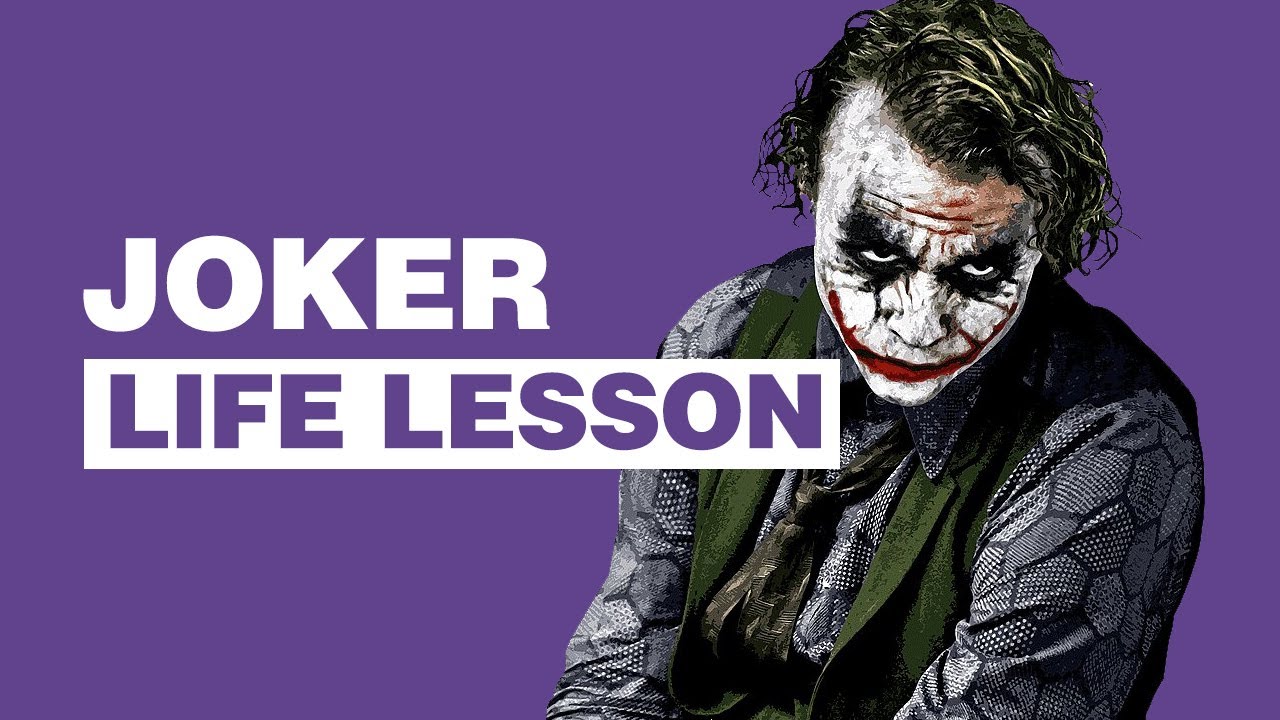 5 reasons to Live Like Joker | Heath Ledger | The Dark knight