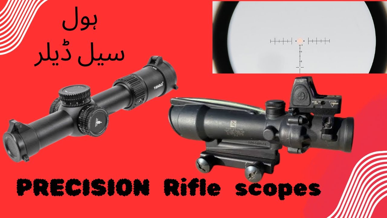 Precision RIfle scope and Trijicon 