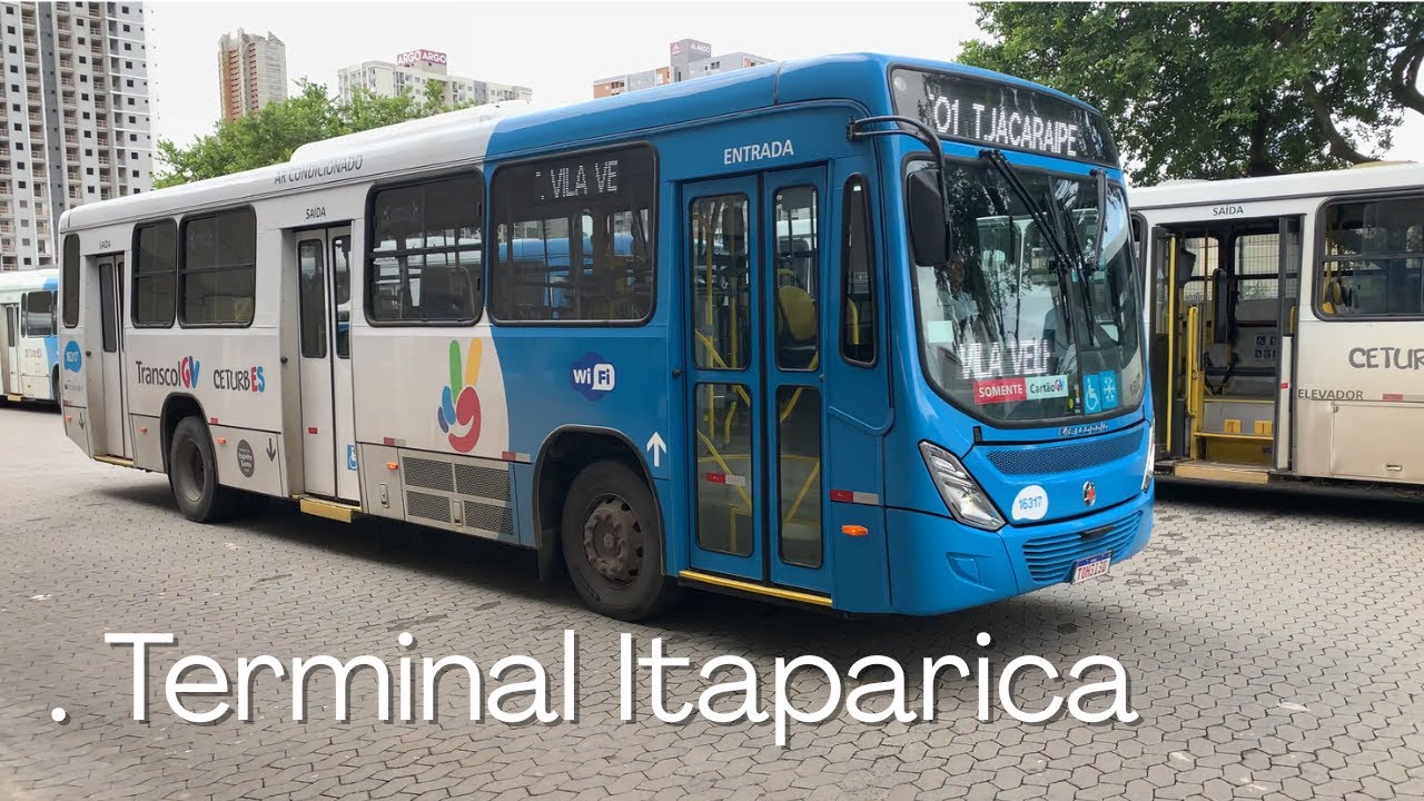 MOVIMENTAÇÃO de ÔNIBUS no Terminal Itaparica em Vila Velha-ES #34