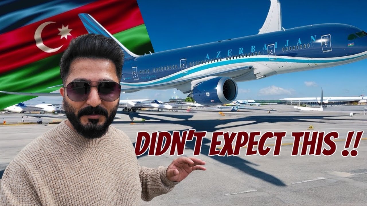 Azerbaijan Airlines Review , I have reached Baku !!
