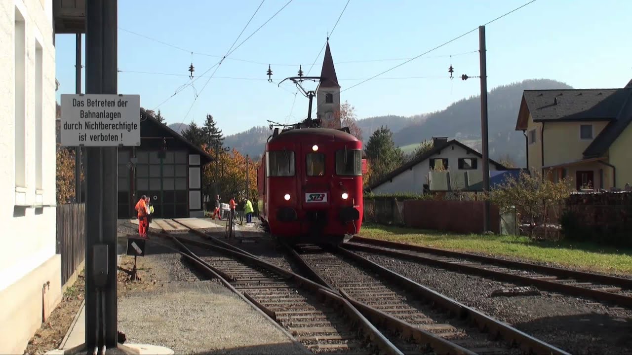 ET 15 kehrt nach Übelbach zurück & weitere Impressionen von der Übelbacherbahn