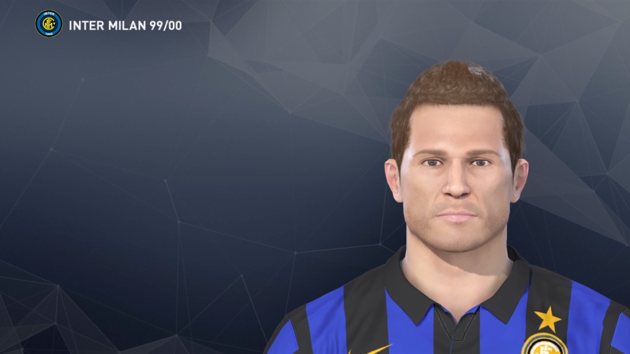 A. Mutu PES 2017 face & stats (Inter Milan 99/00)