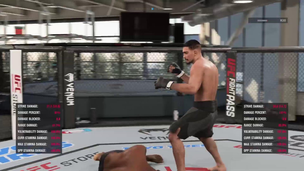 UFC 5 - Fighting top light heavyweights (PS5)
